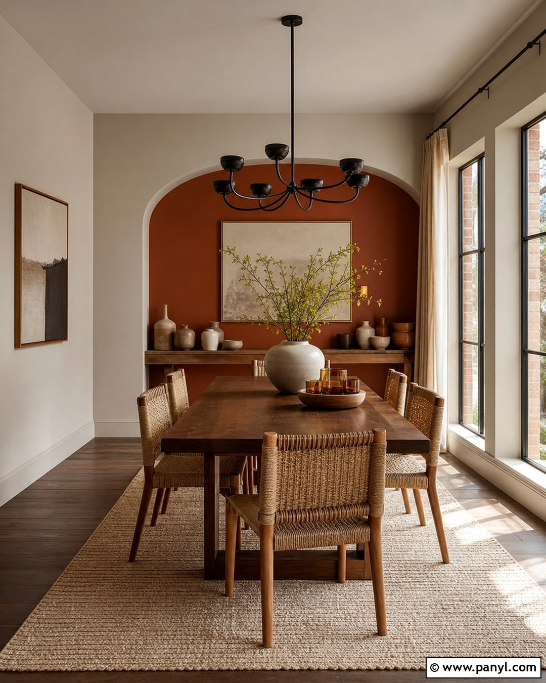 Agreeable Gray And Cavern Clay Dining Room - 30 colors that go with agreeable gray ideas