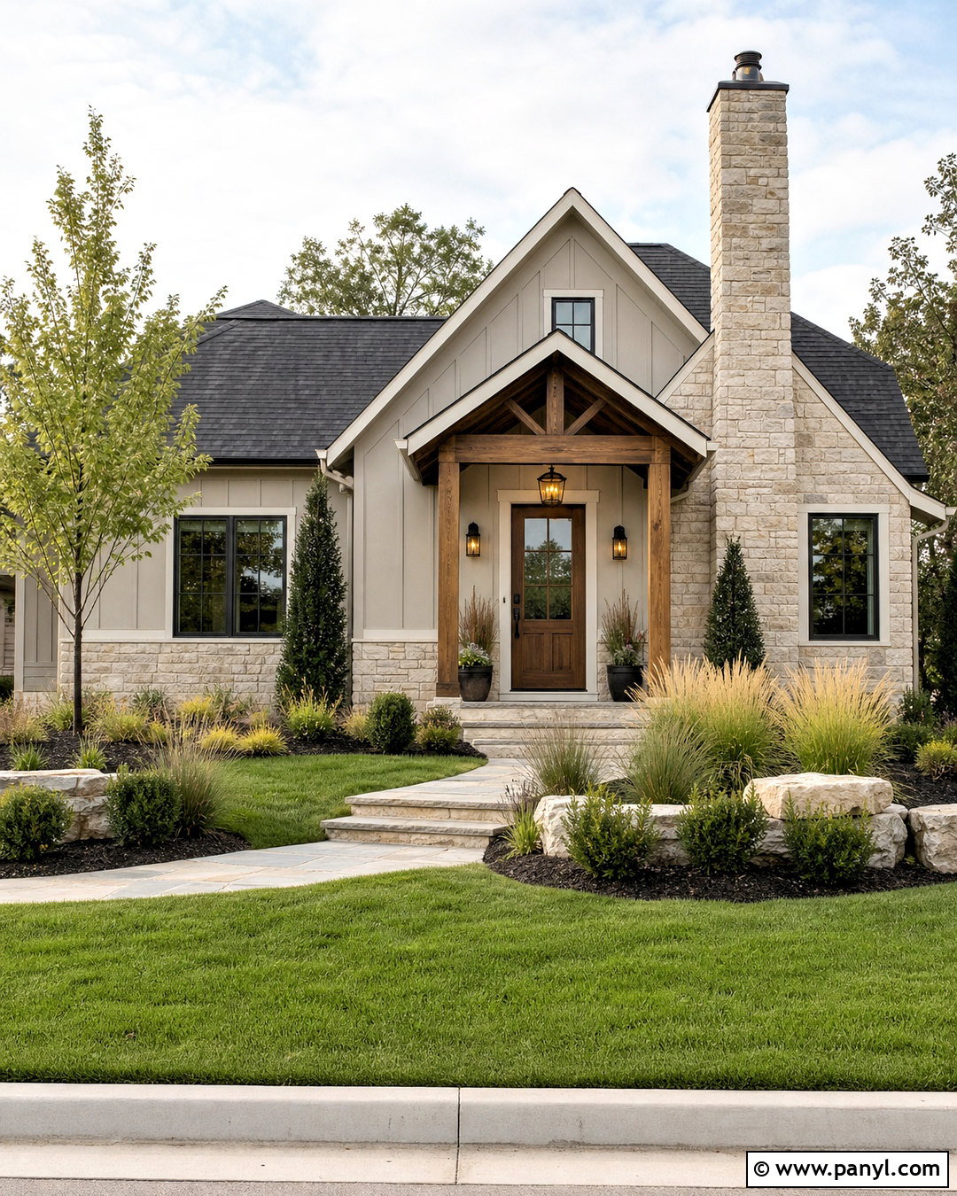 Agreeable Gray And Natural Stone Exterior - 20 agreeable grey color scheme ideas