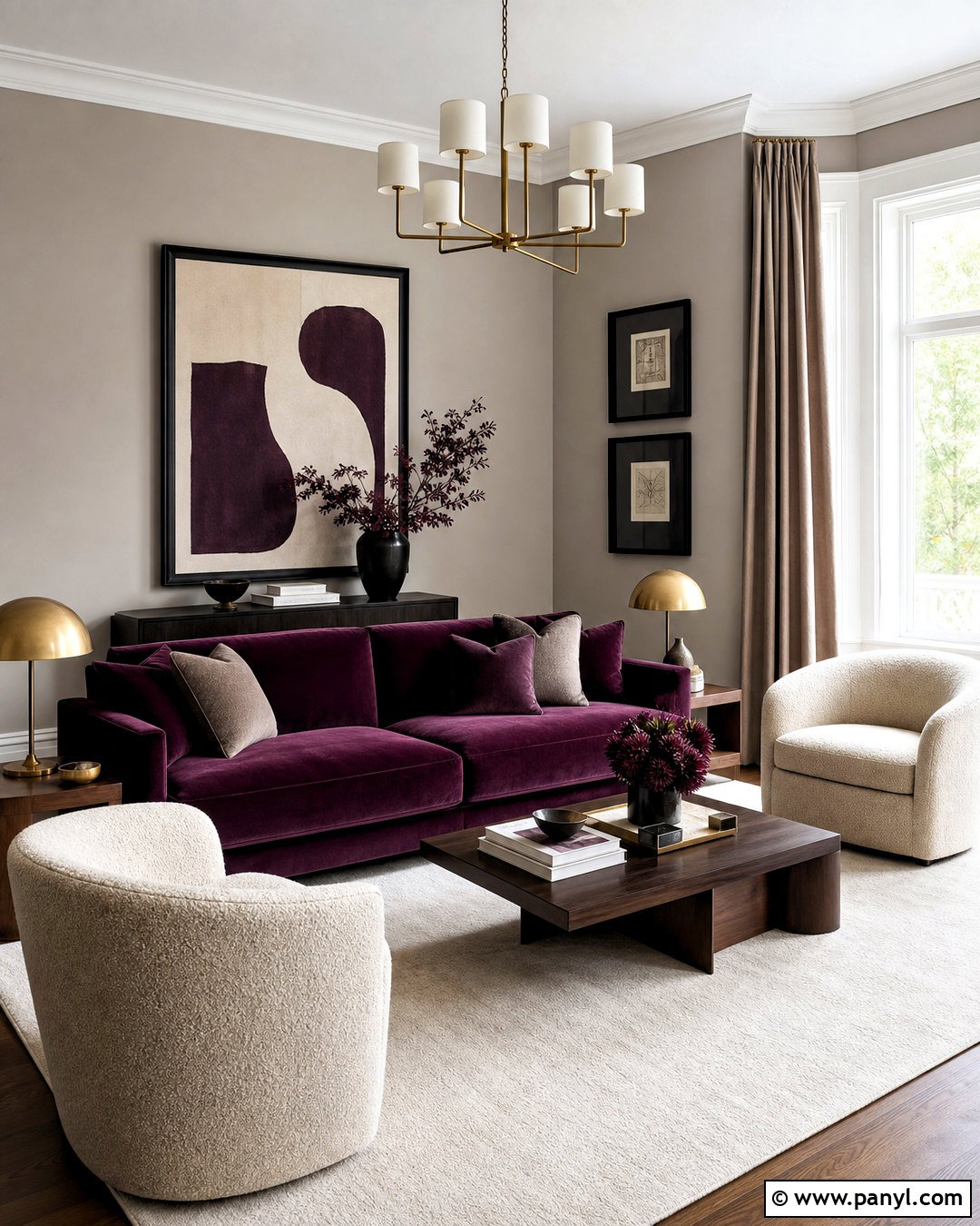 Agreeable Gray And Plum Purple - 20 accent colors for agreeable gray ideas