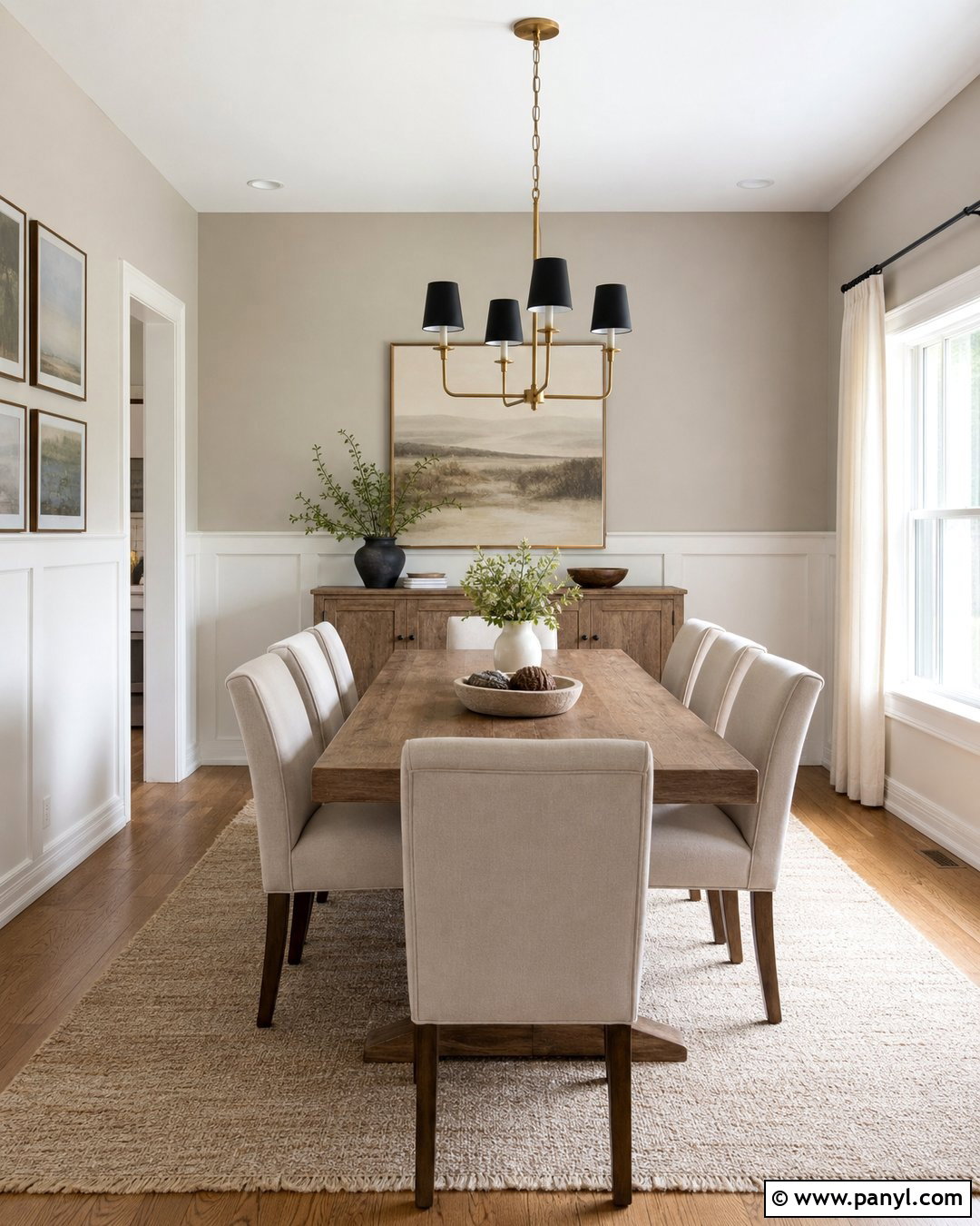 Agreeable Gray And Shoji White Dining Room - 30 colors that go with agreeable gray ideas