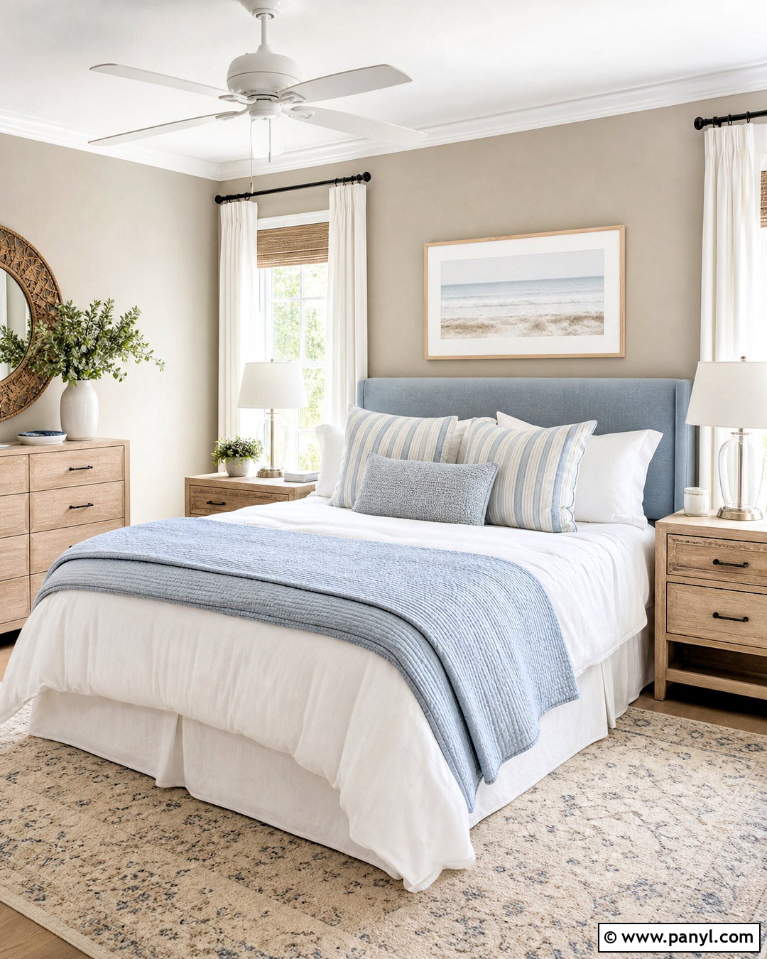 Agreeable Gray And Soft Blue Bedroom - 20 agreeable grey color scheme ideas