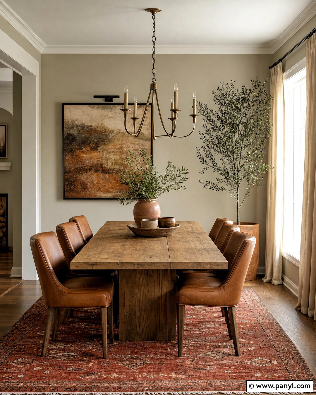 Agreeable Gray And Terracotta Dining Room - 20 agreeable grey color scheme ideas
