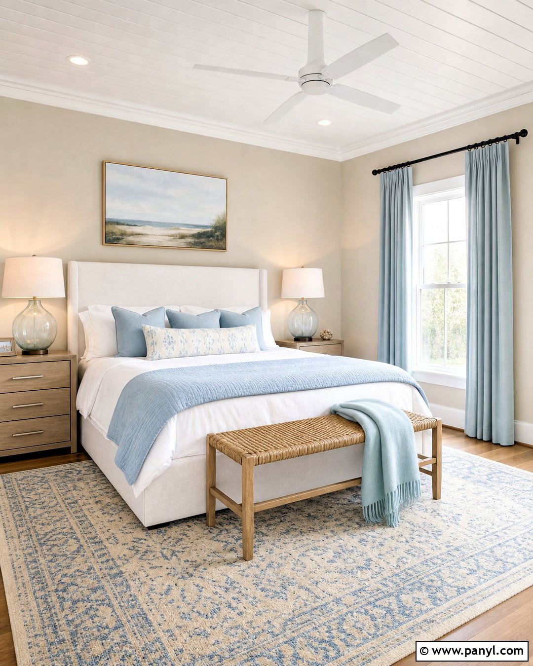 Agreeable Gray Bedroom With Light Blue - 20 agreeable gray bedroom ideas