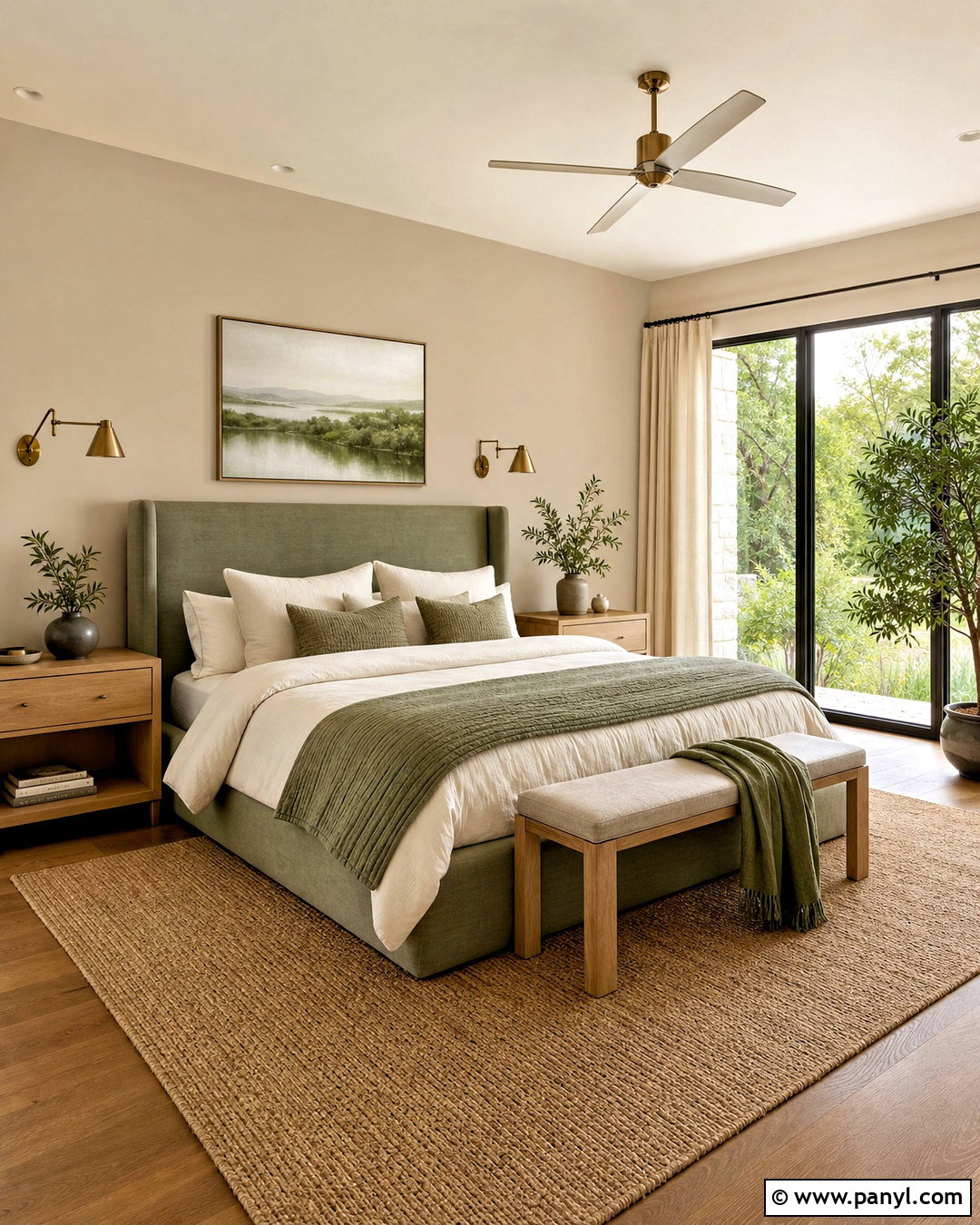 Agreeable Gray Bedroom With Sage Green - 20 agreeable gray bedroom ideas