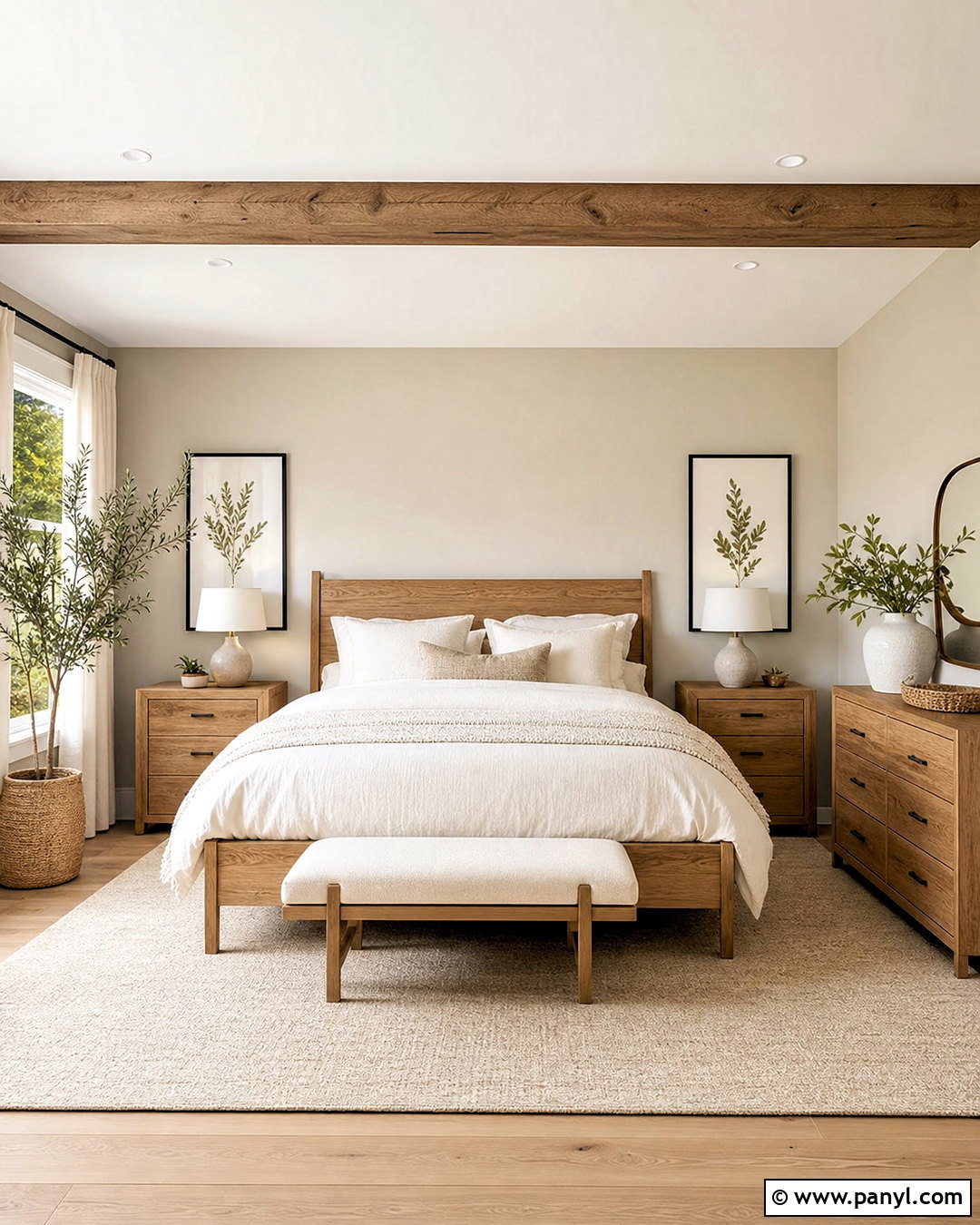 Agreeable Gray Bedroom With White And Oak - 20 agreeable gray bedroom ideas