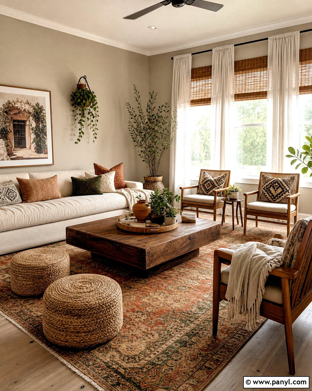 Agreeable Gray Boho Living Room - 20 agreeable grey living room ideas
