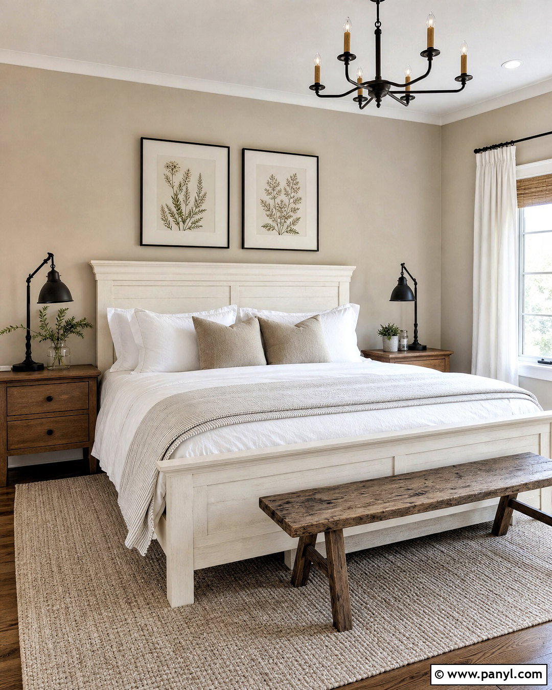 Agreeable Gray Farmhouse Bedroom - 20 agreeable gray bedroom ideas