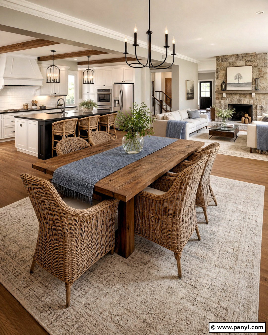 Agreeable Gray Farmhouse Open Floor Plan - 20 sherwin williams farmhouse colors