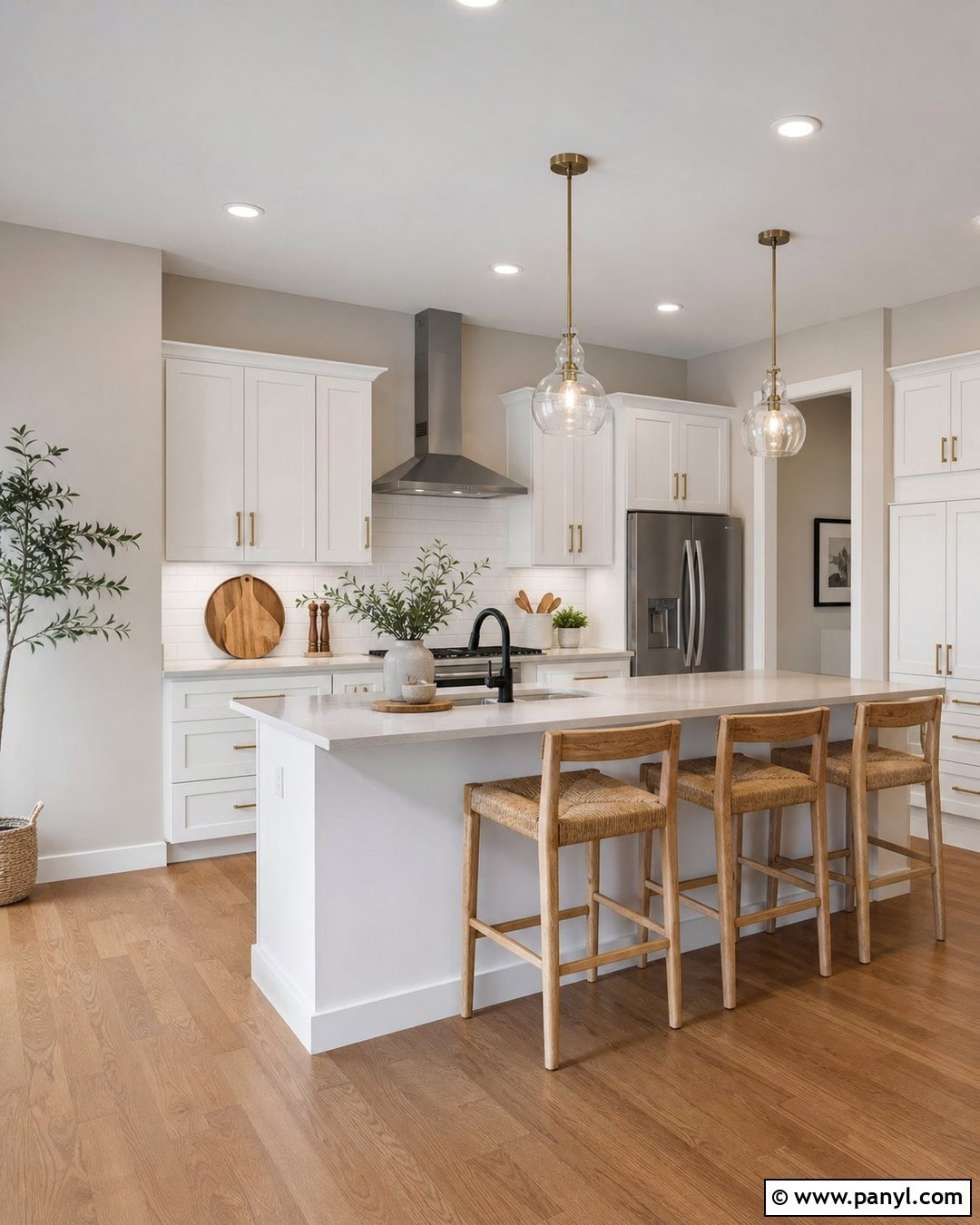 Agreeable Gray Kitchen With White Cabinets - 30 Agreeable Gray Sherwin Williams Walls