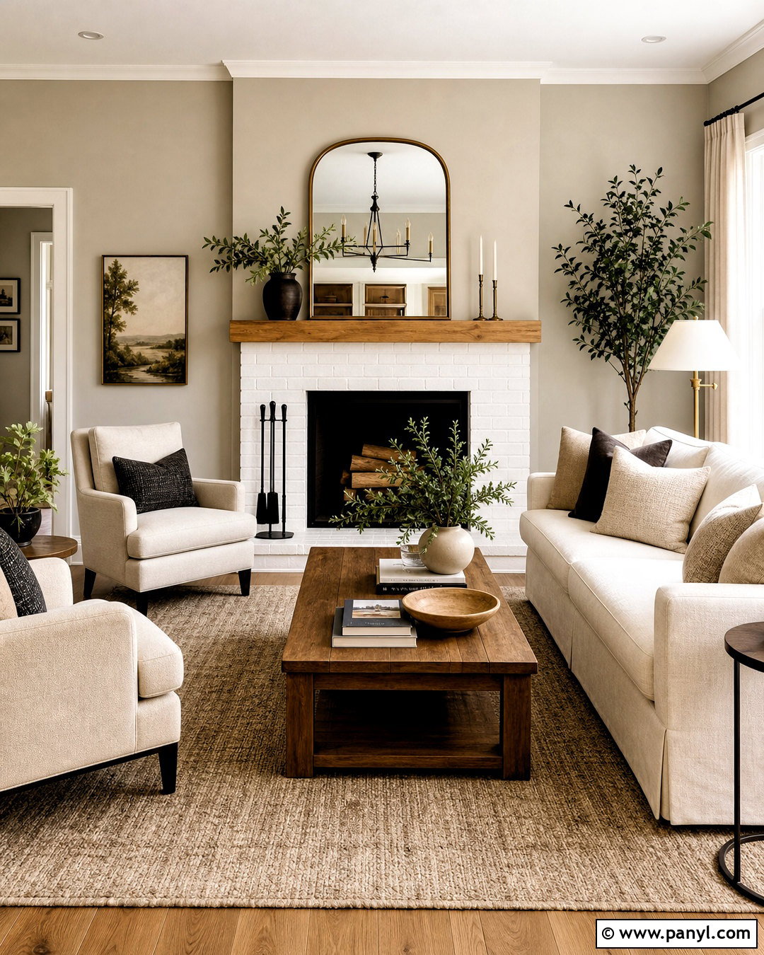 Agreeable Gray Living Room With Fireplace - 20 agreeable grey living room ideas