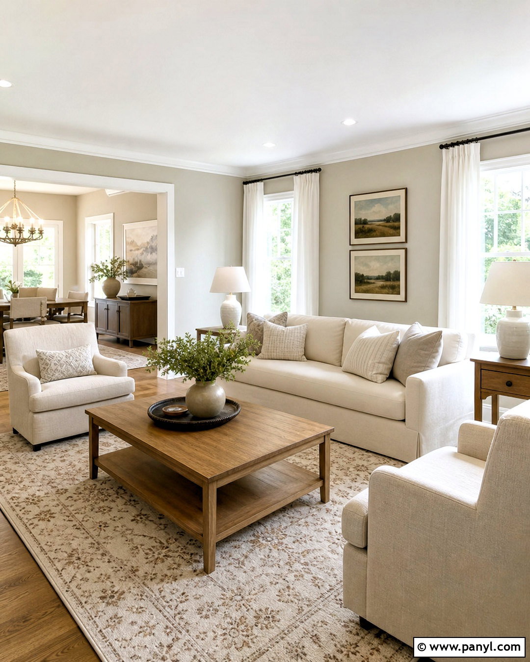 Agreeable Gray Living Room With White Trim - 20 agreeable gray living room ideas