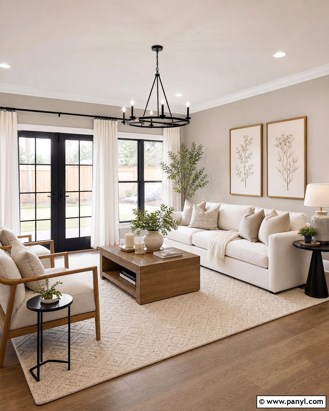 Agreeable Gray Living Room With White Trim - 30 Agreeable Gray Sherwin Williams Walls