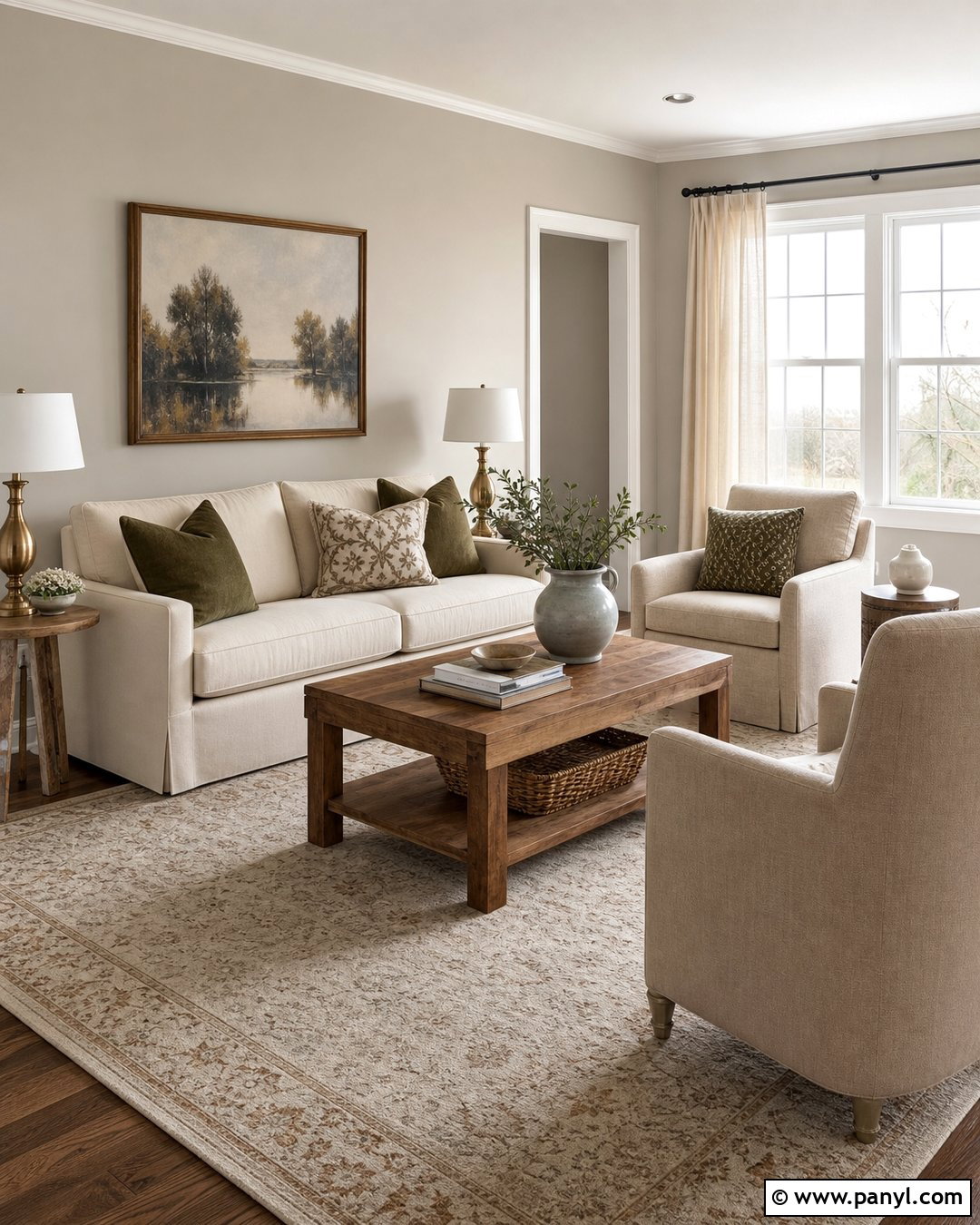 Agreeable Gray Living Room - 20 Popular Gray Wall Colors
