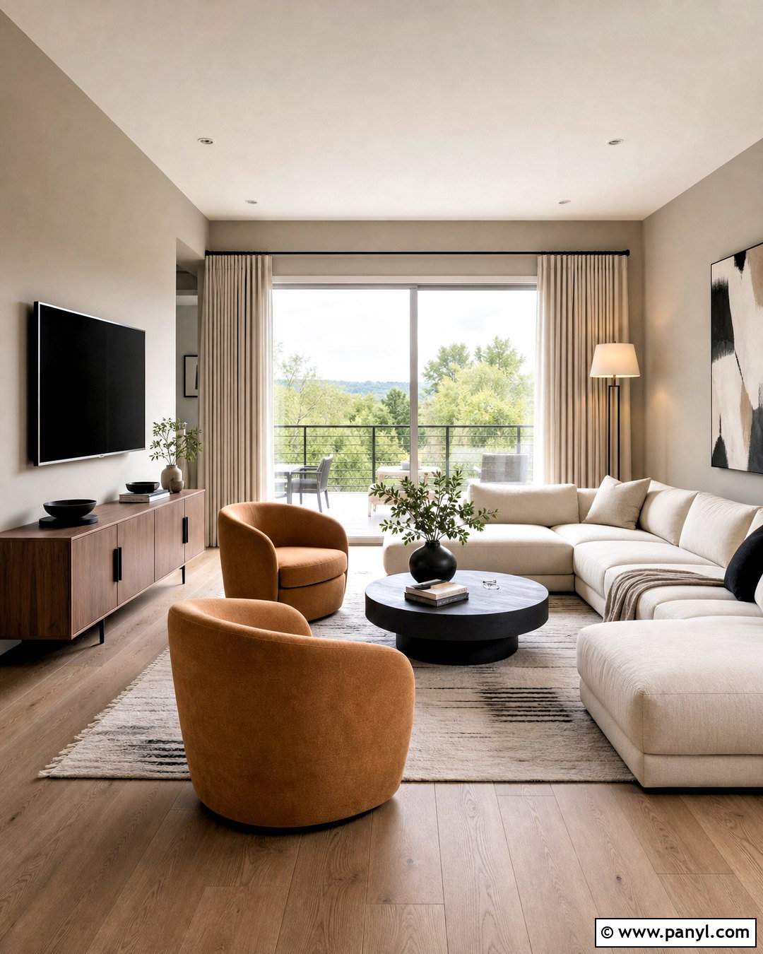 Agreeable Gray Modern Living Room - 20 agreeable grey living room ideas
