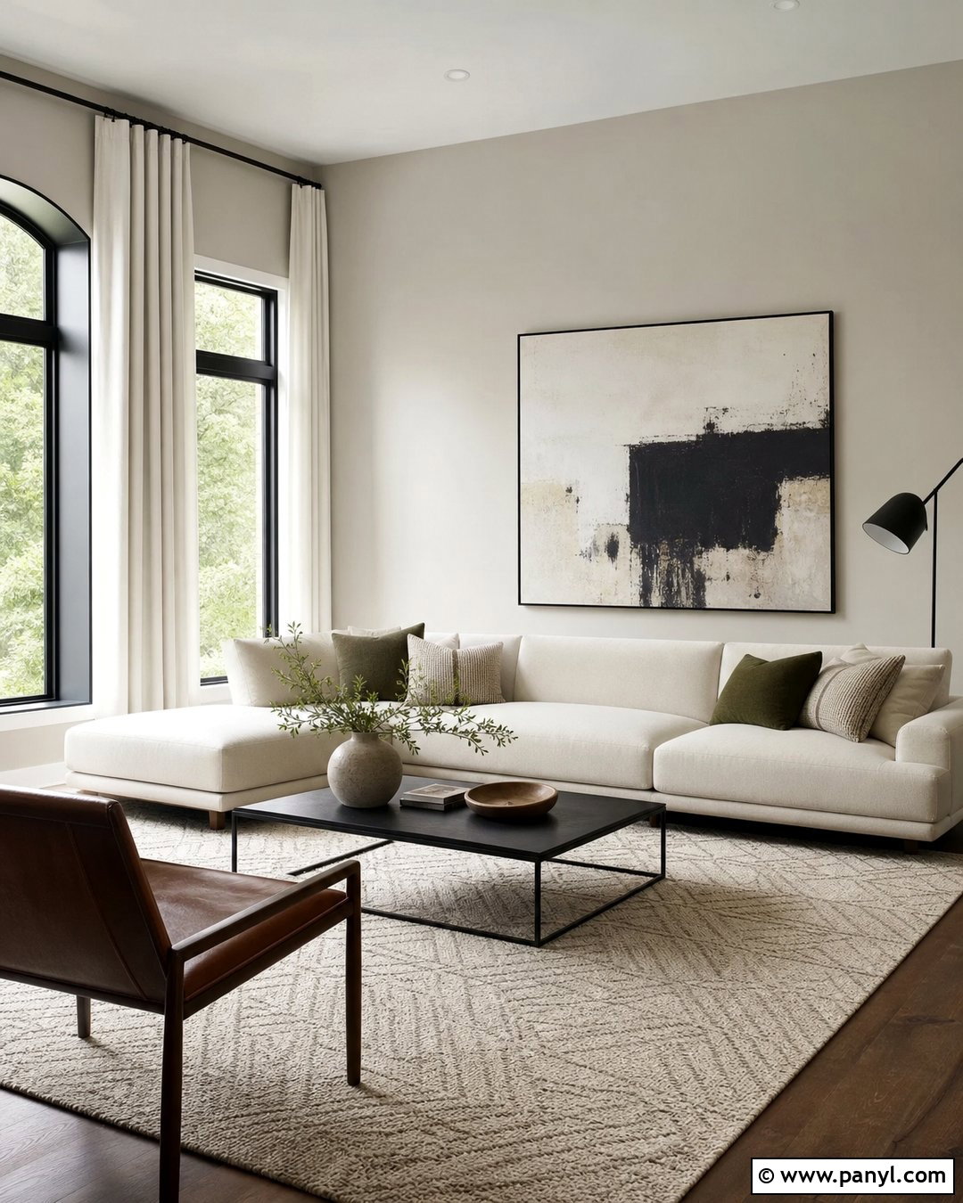 Agreeable Gray Modern Living Room - 30 Agreeable Gray Sherwin Williams Walls