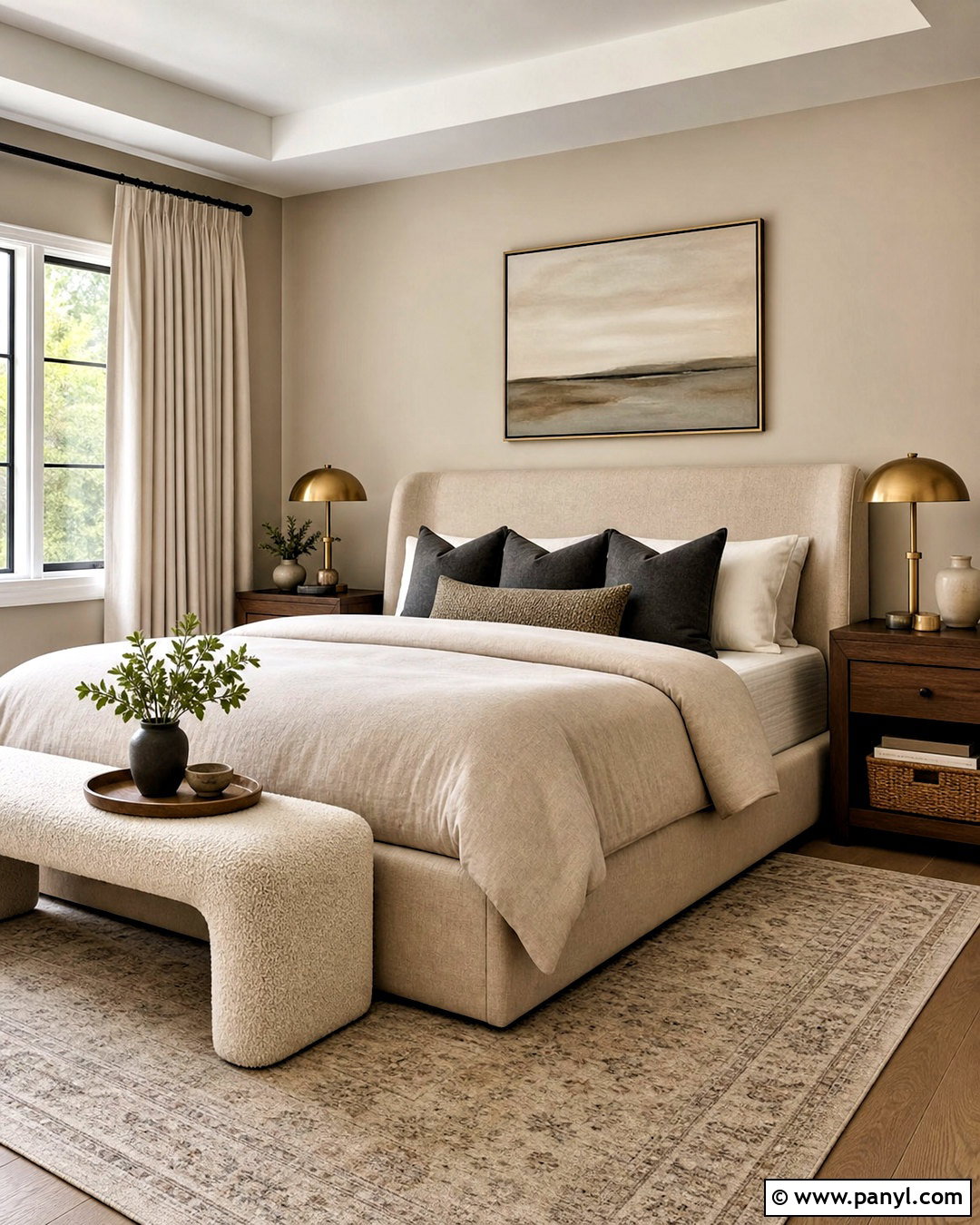 Agreeable Gray Monochromatic Bedroom - 20 agreeable gray bedroom ideas