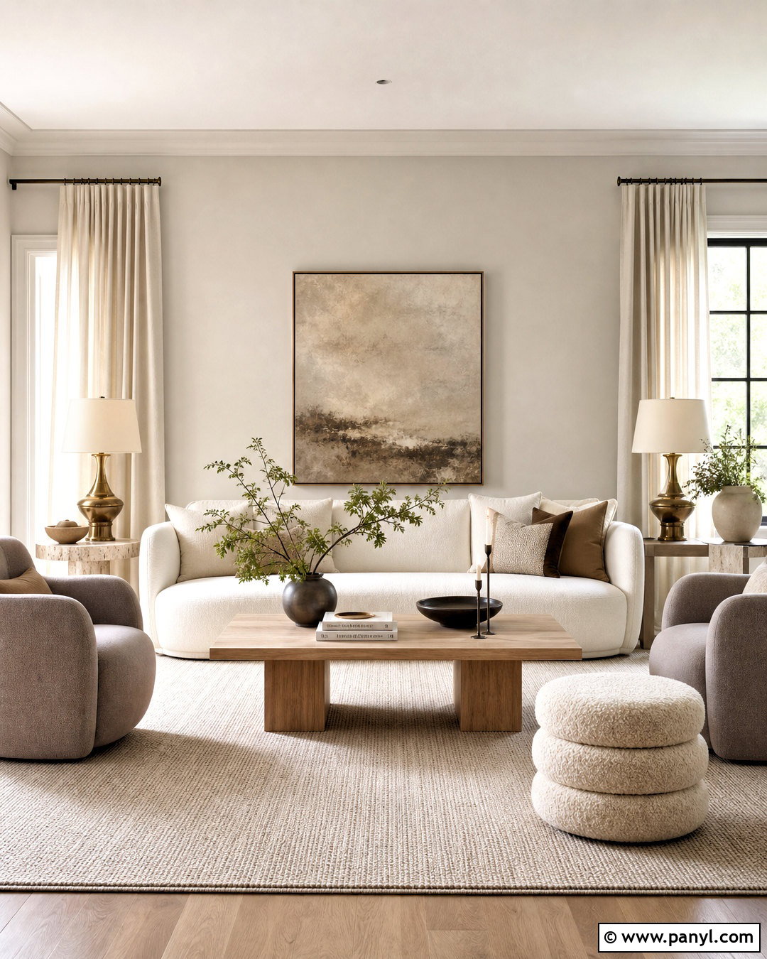 Agreeable Gray Neutral Living Room - 20 agreeable gray sherwin williams living room ideas