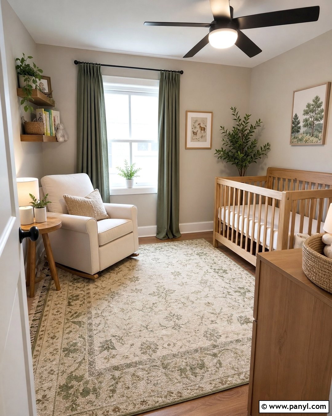 Agreeable Gray Nursery With Soft Green - 30 Agreeable Gray Sherwin Williams Walls