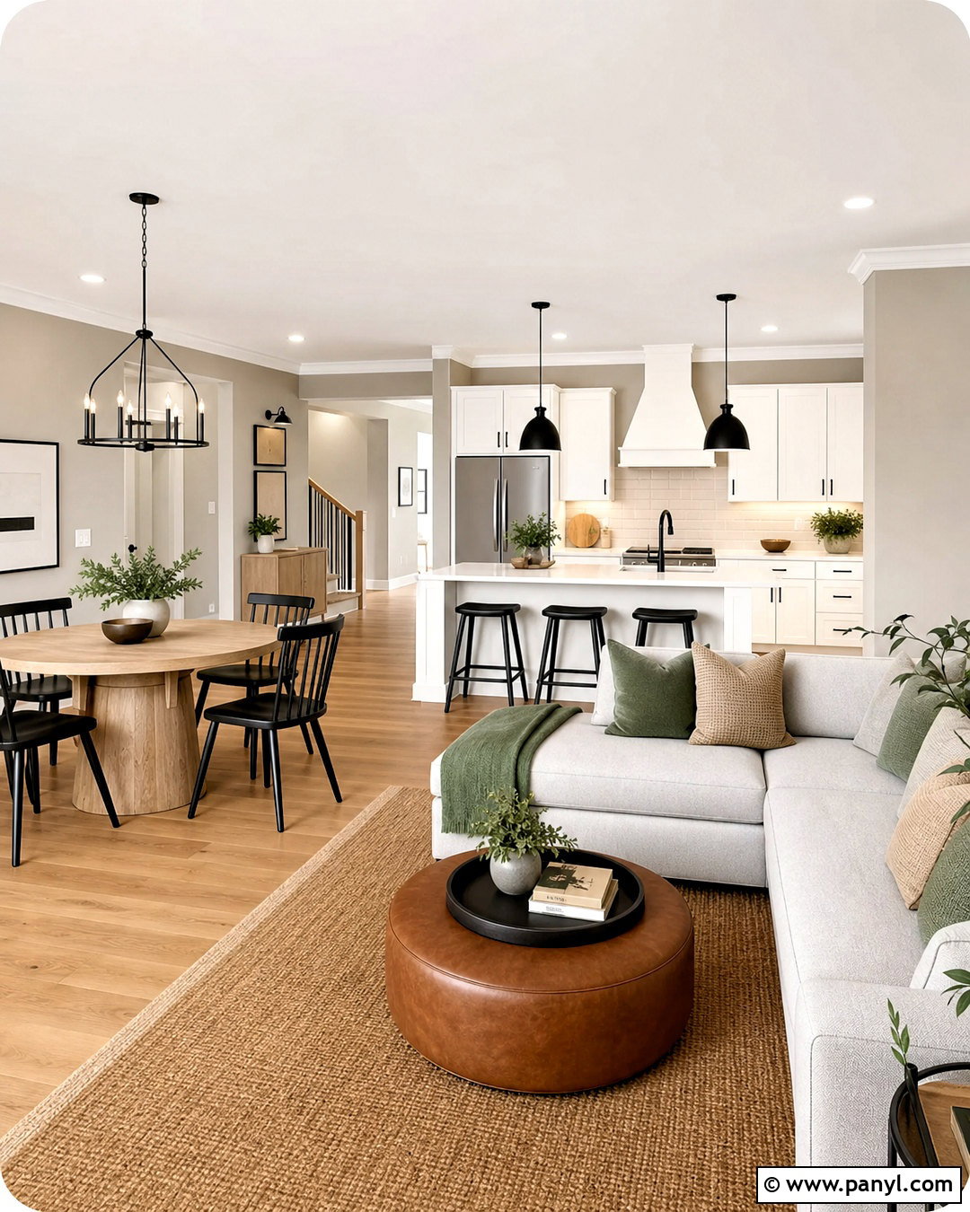 Agreeable Gray Open Concept Home - 20 repose gray vs agreeable gray ideas