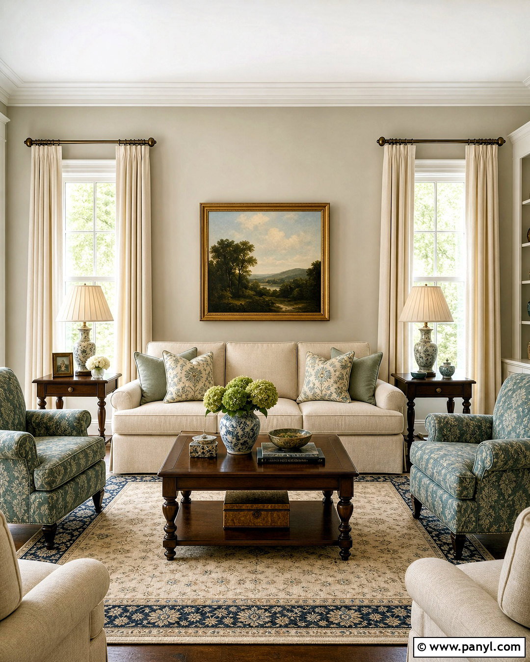 Agreeable Gray Traditional Living Room - 20 agreeable gray sherwin williams living room ideas