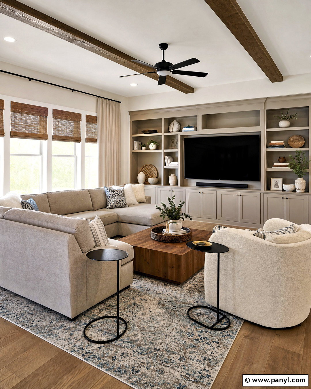 Alabaster And Agreeable Gray Family Room - 20 alabaster sherwin williams color scheme ideas