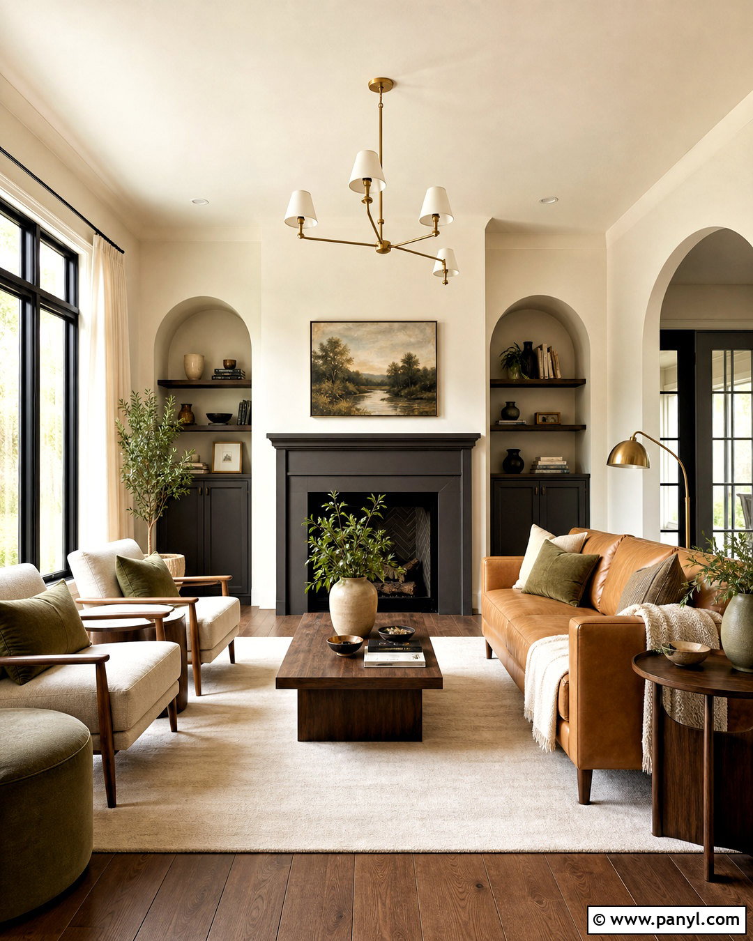 Alabaster And Urbane Bronze Living Room - 20 sherwin williams alabaster color palette ideas