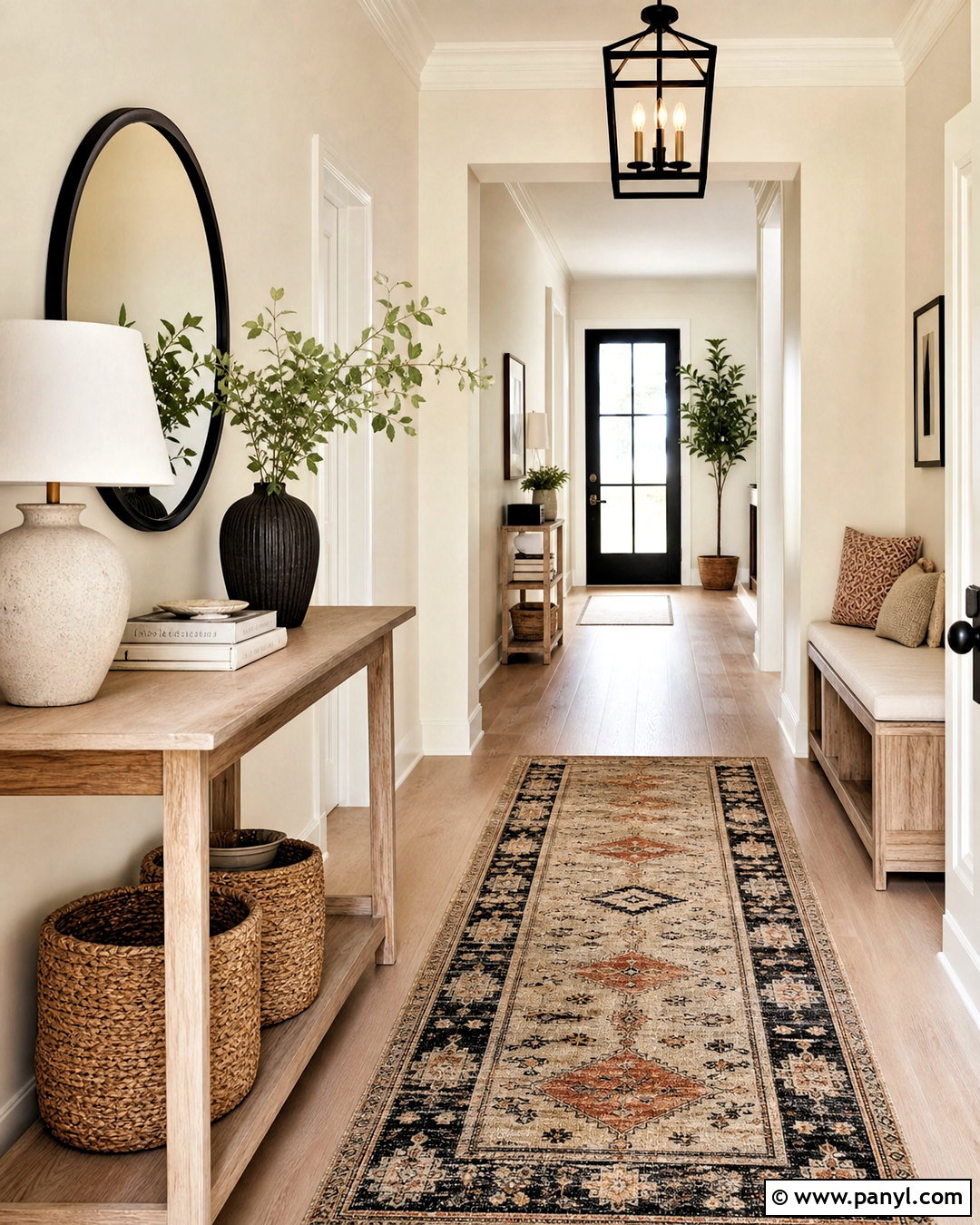 Alabaster Entryway With Light Wood - 20 alabaster vs swiss coffee ideas