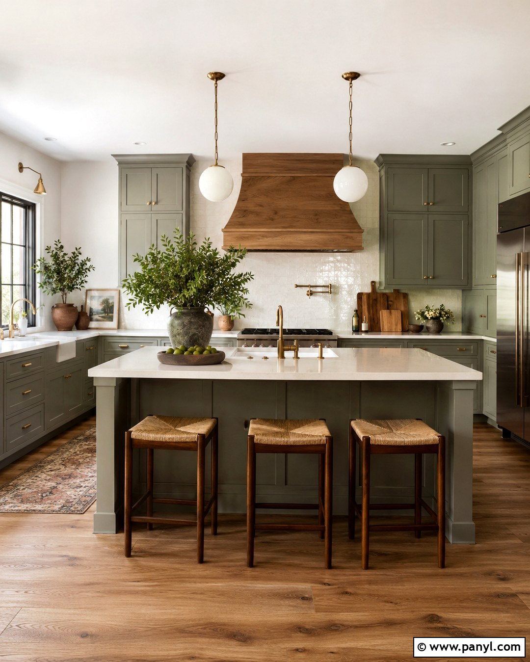 Alabaster Kitchen Walls With Sage Green Cabinets - 20 Alabaster White Kitchen Walls