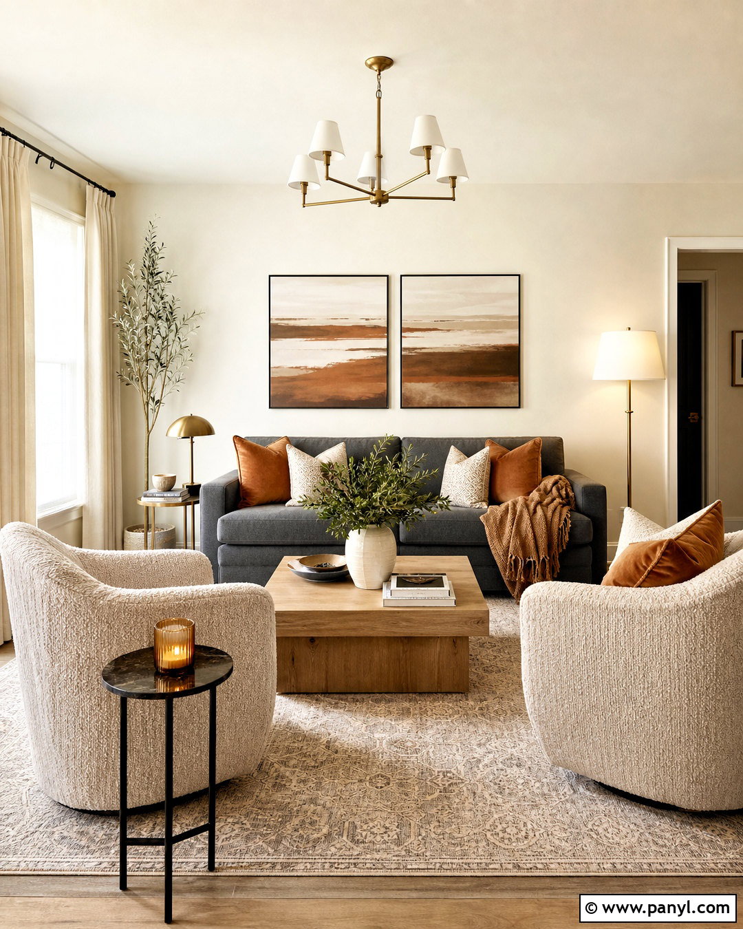 Alabaster Living Room With Gray Furniture - 20 alabaster sherwin williams living rooms