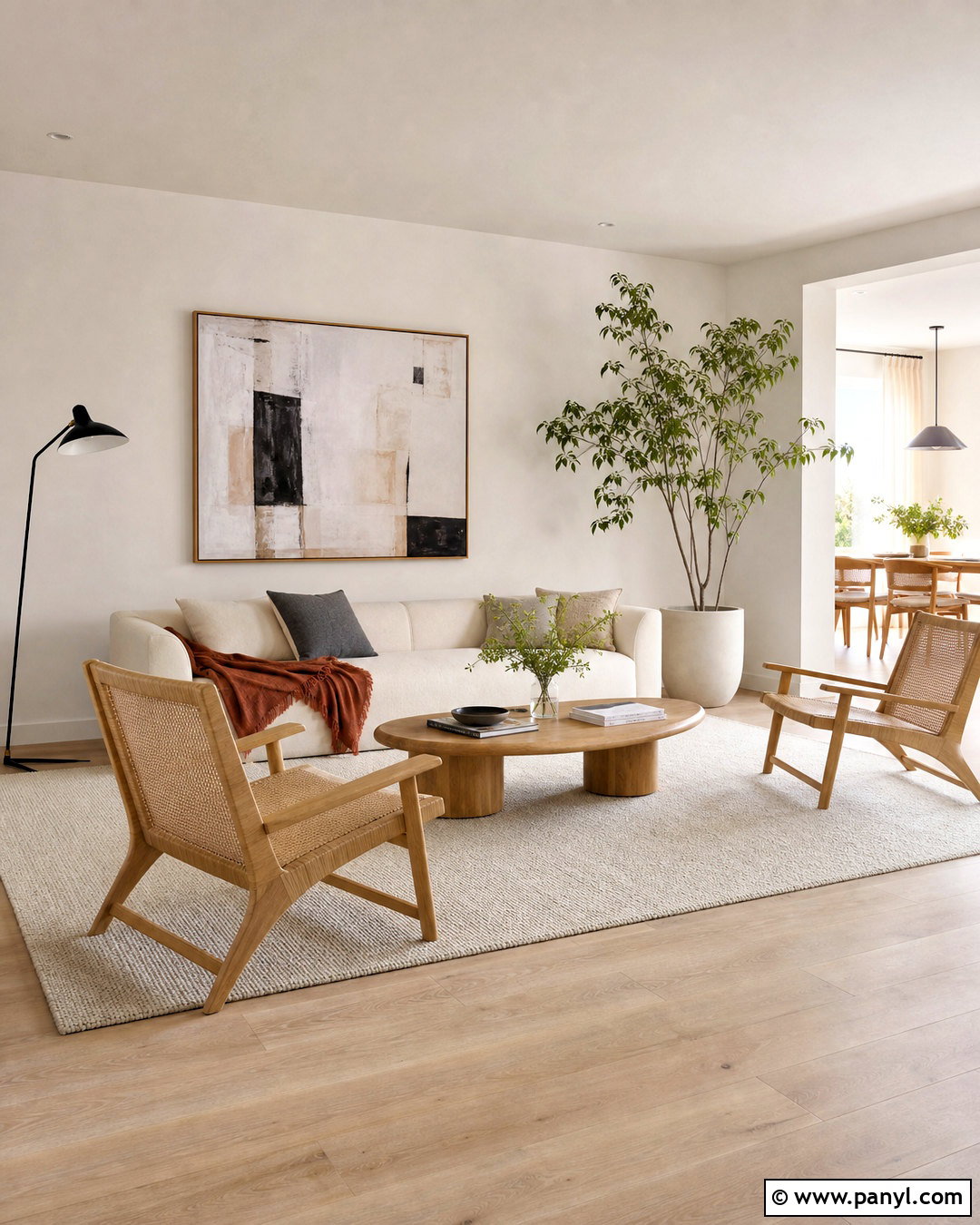 Alabaster Living Room With Light Oak Floors - 20 alabaster sherwin williams living rooms
