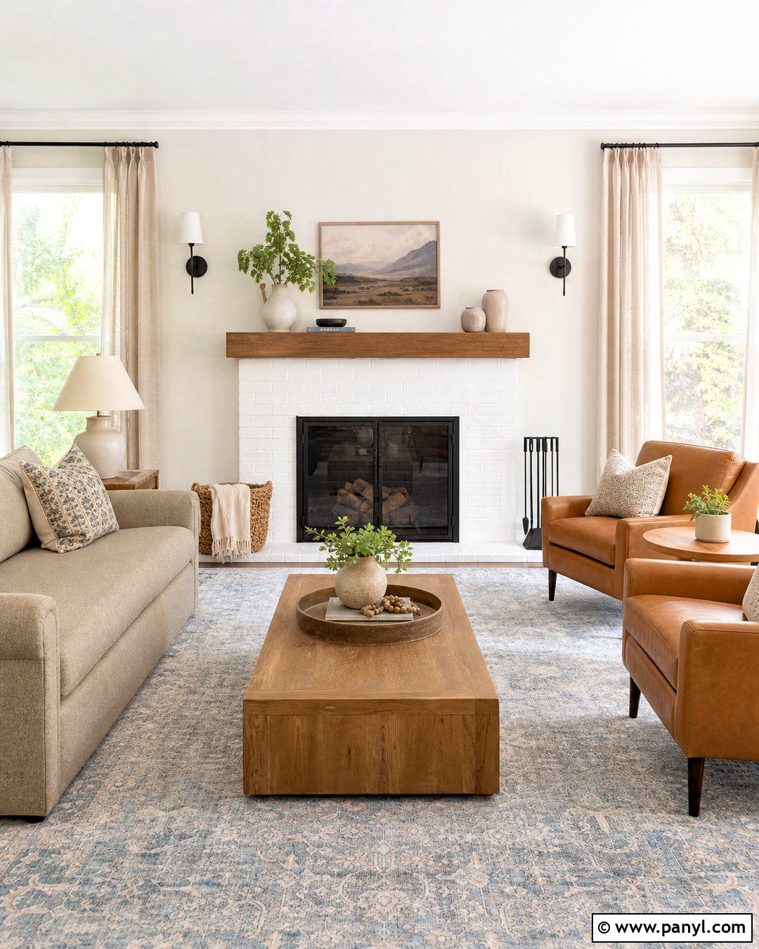 Alabaster Living Room With Painted Fireplace - 20 alabaster living room walls