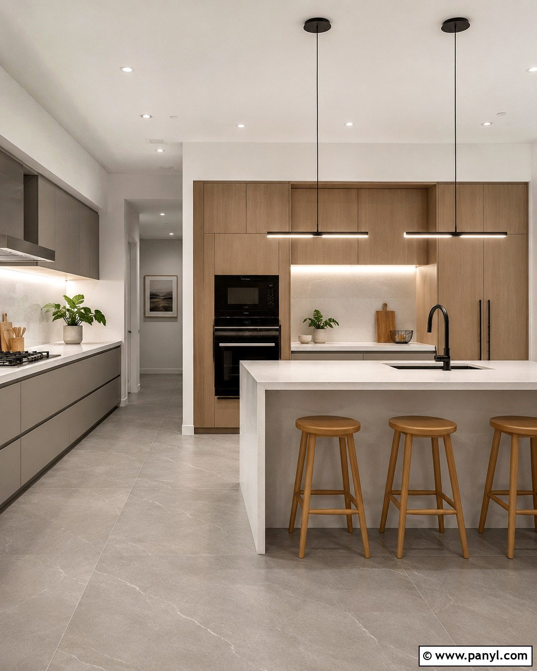Alabaster Modern Kitchen Walls - 20 Alabaster White Kitchen Walls