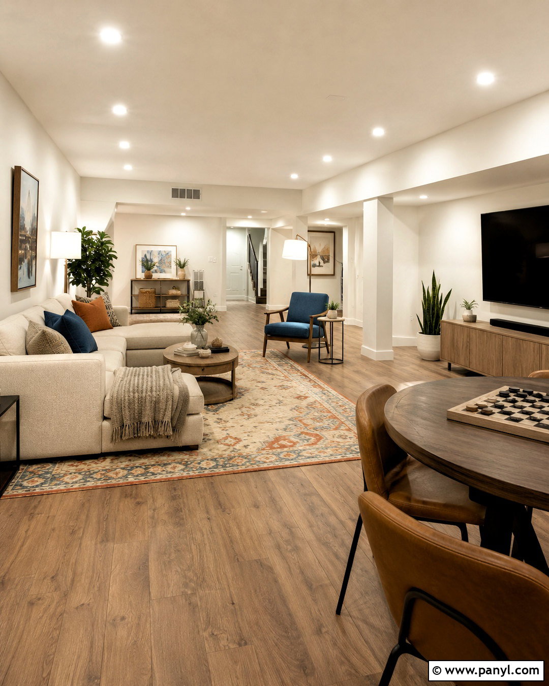 Alabaster Walls In A Finished Basement - 45 Alabaster Sherwin Williams Walls