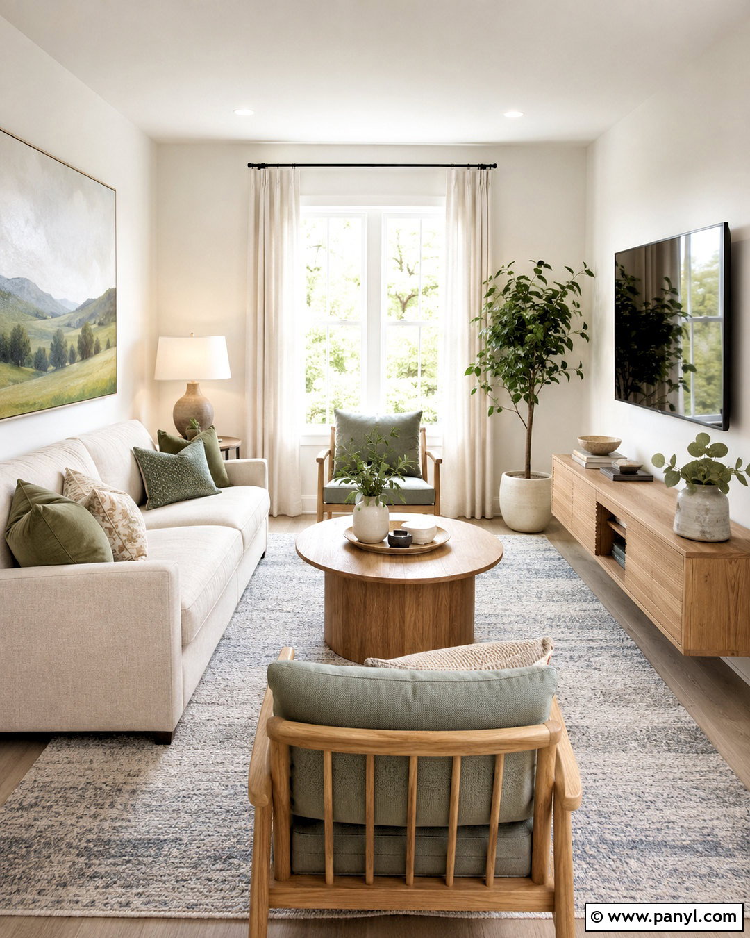 Alabaster Walls In A Small Living Room - 45 Alabaster Sherwin Williams Walls
