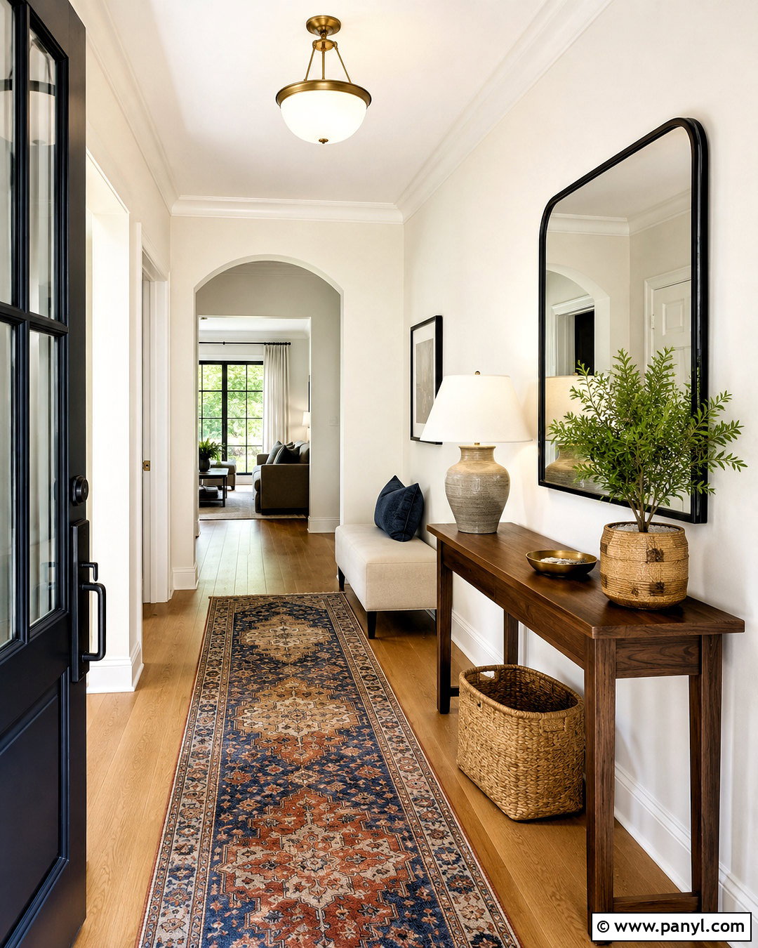 Alabaster Walls In An Entryway - 45 Alabaster Sherwin Williams Walls