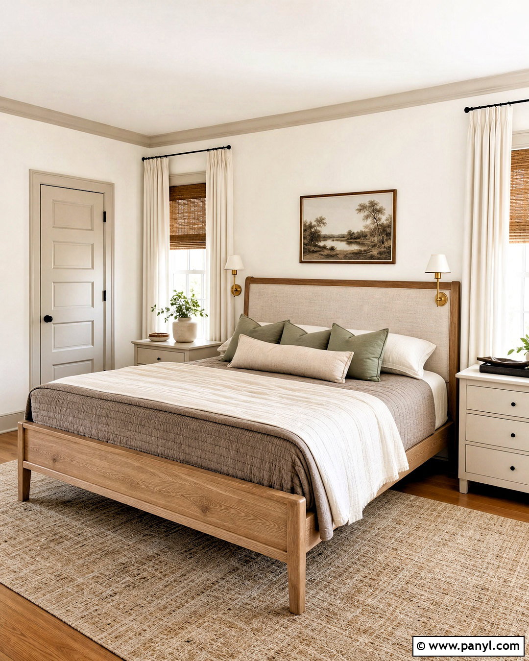 Alabaster Walls With Accessible Beige Trim Bedroom - 20 alabaster walls accessible beige trim ideas