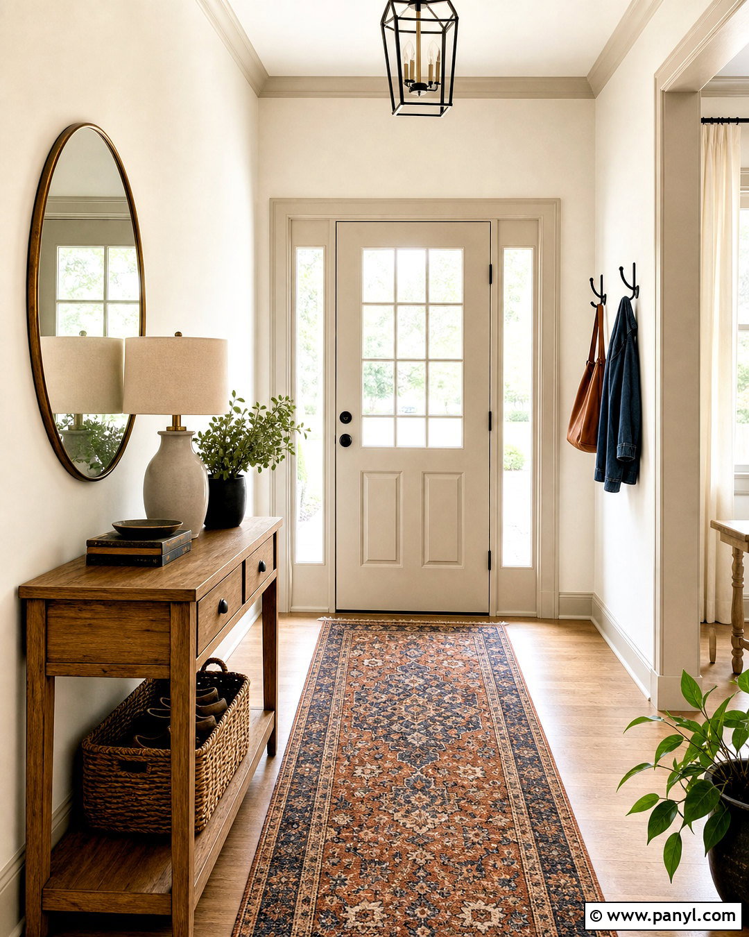 Alabaster Walls With Accessible Beige Trim Entryway - 20 alabaster walls accessible beige trim ideas