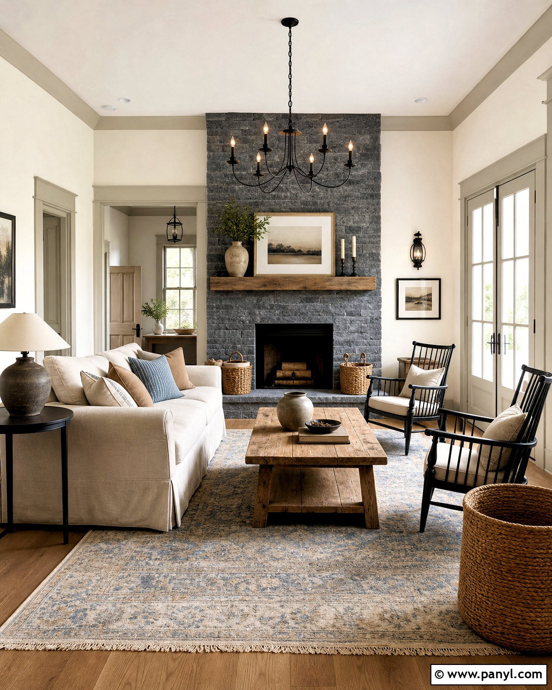 Alabaster Walls With Accessible Beige Trim Modern Farmhouse - 20 alabaster walls accessible beige trim ideas