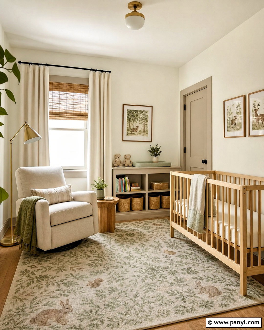 Alabaster Walls With Accessible Beige Trim Nursery - 20 alabaster walls accessible beige trim ideas