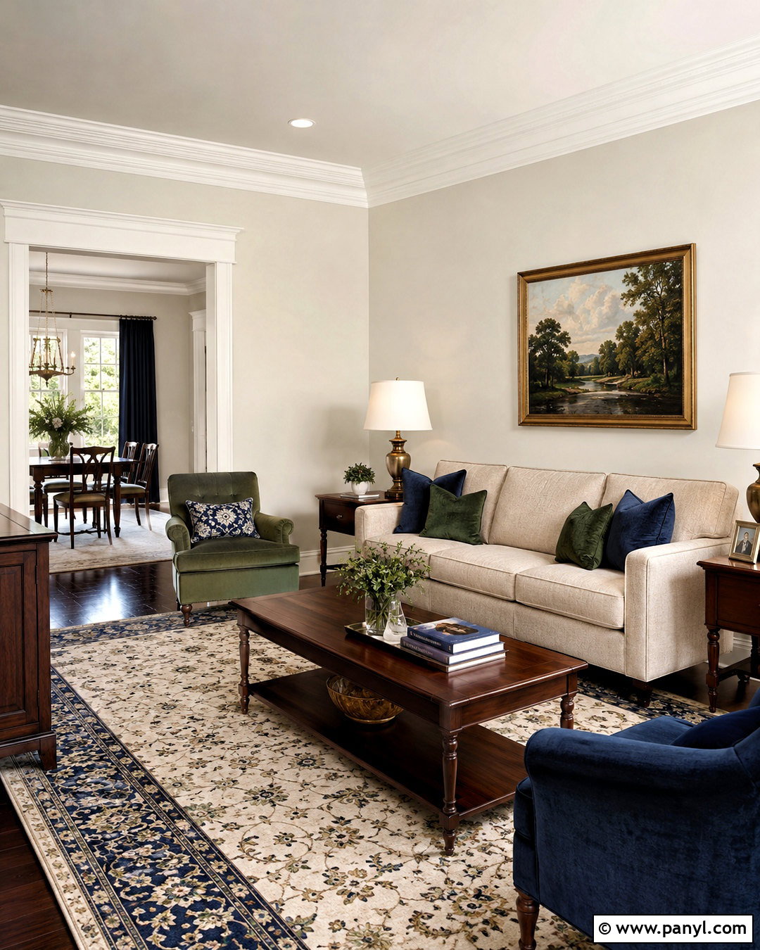 Alabaster Walls With Crisp White Trim - 45 Alabaster Sherwin Williams Walls