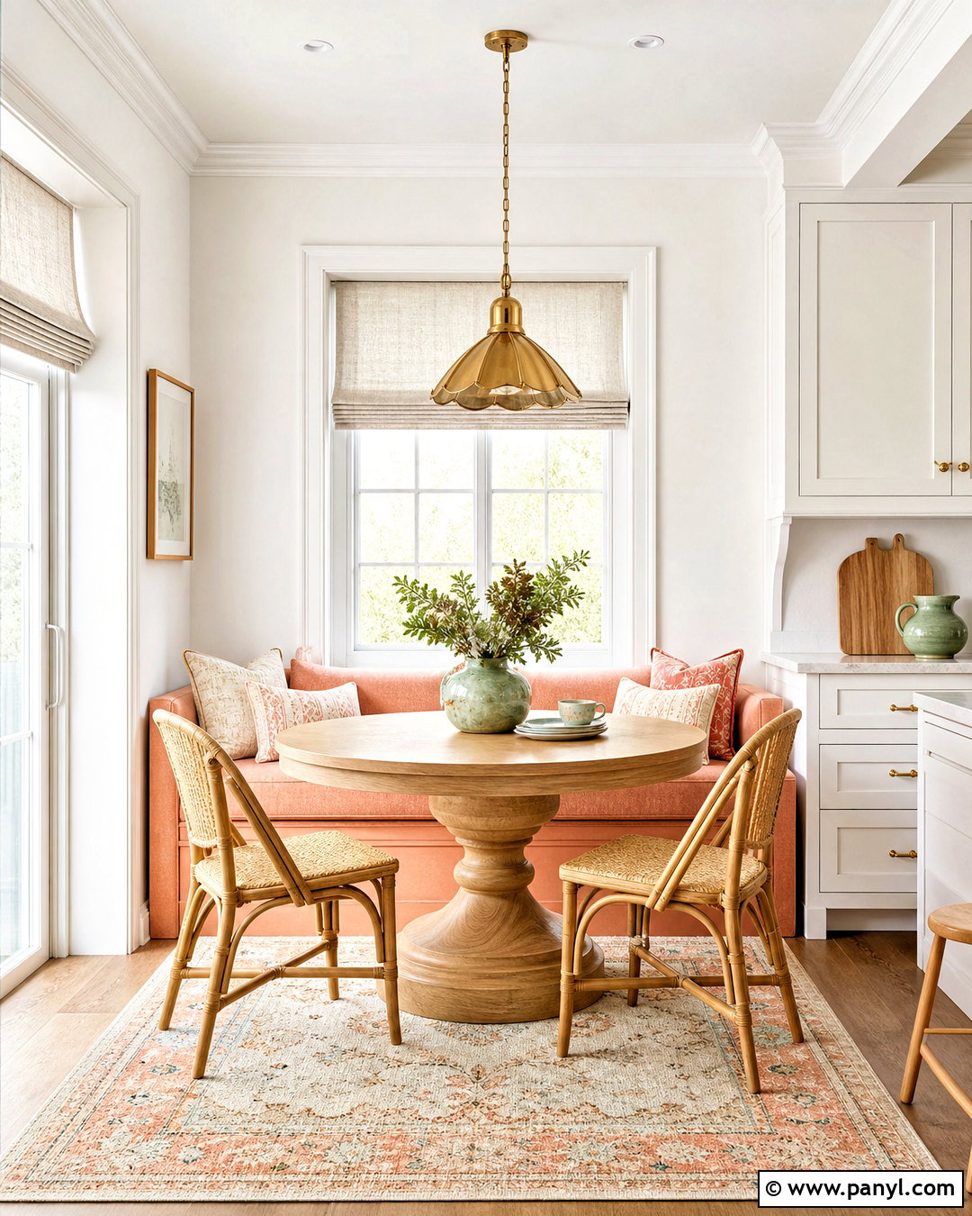 Alabaster White And Muted Peach - 20 colors that go with alabaster white ideas