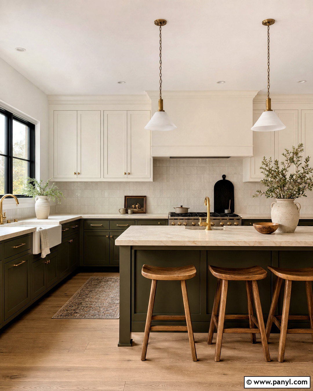 Alabaster White And Olive Green - 20 colors that go with alabaster white ideas