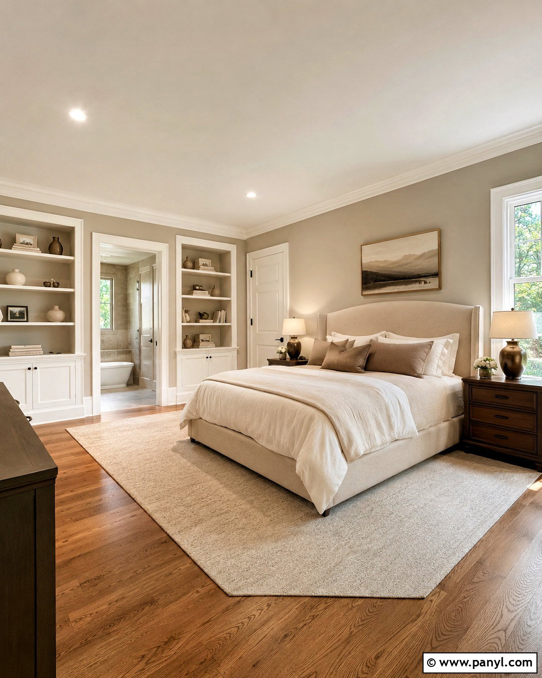 Alabaster White Trim With Taupe Walls - 20 best white trim paint color ideas