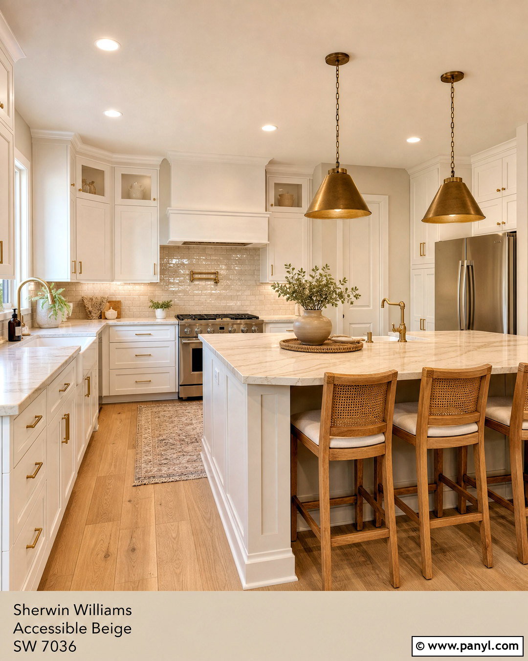 Alabaster With Accessible Beige - 20 accessible beige coordinating colors