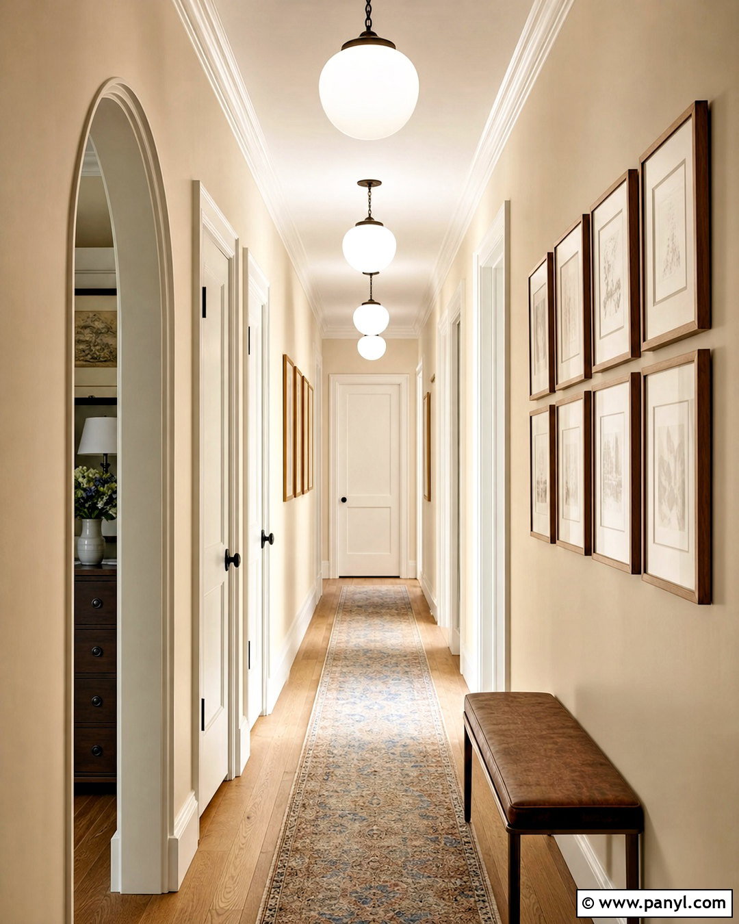 Almond Beige Hallway - 20 beige wall colors