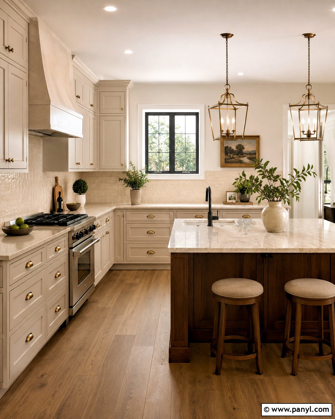 Almond Kitchen Paint Color - 20 neutral kitchen paint colors