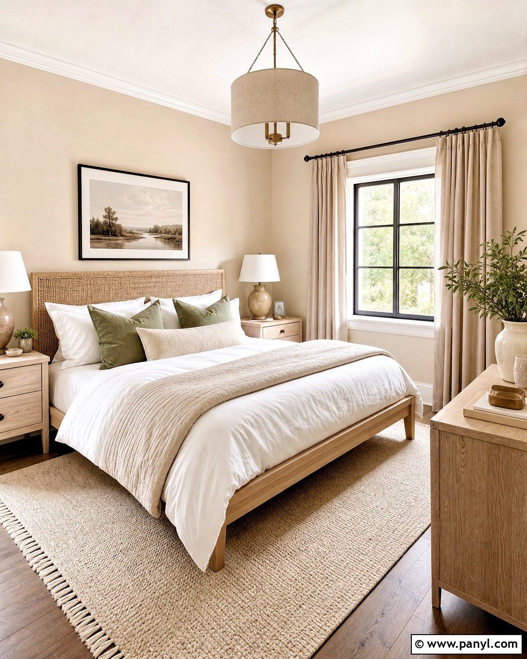 Almond Wisp Guest Room - 20 beige wall paints