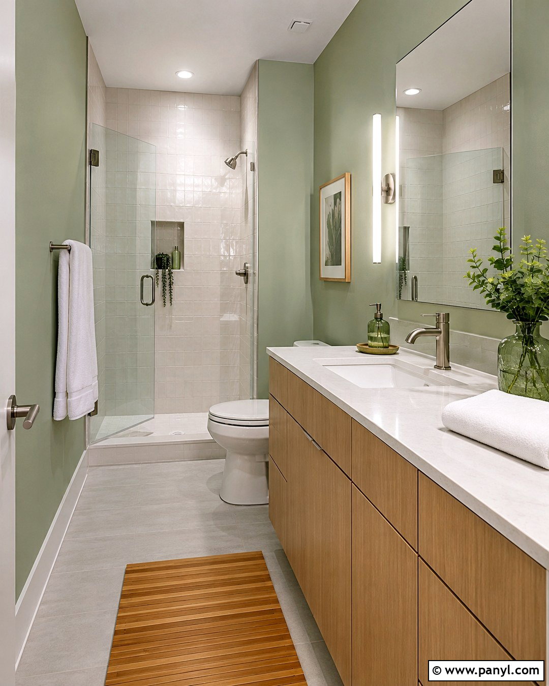 Aloe Green Bathroom Walls - 20 Best Green For Bathroom Walls