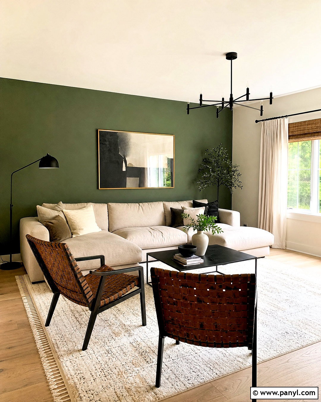 Amazon Green Living Room Accent Wall - 20 amazon green benjamin moore ideas