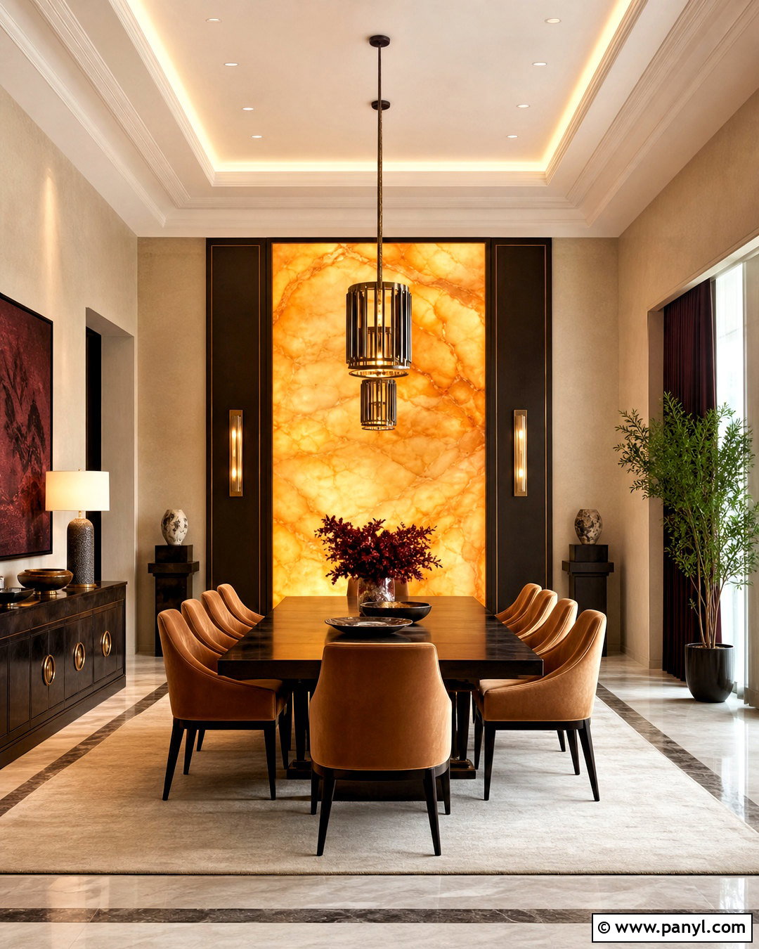 Amber Onyx Color Palette - 20 stone color palette ideas